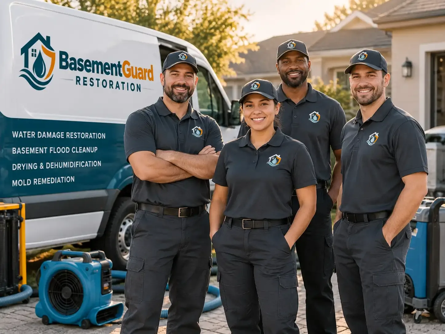 Basement Water Damage Restoration company in Lankin, ND